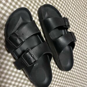 Black Birkenstocks